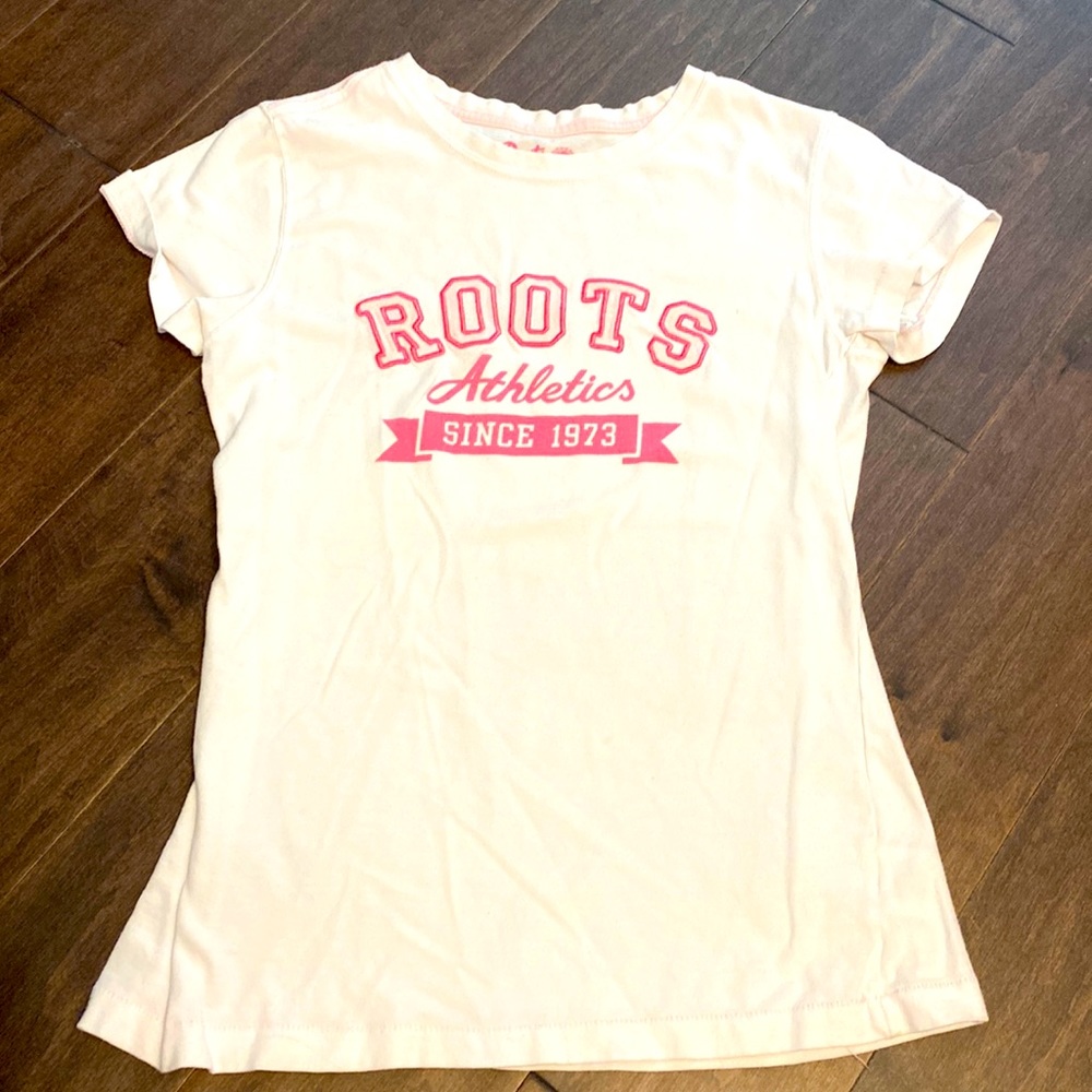 Women’s Roots T-shirt Pink Size S